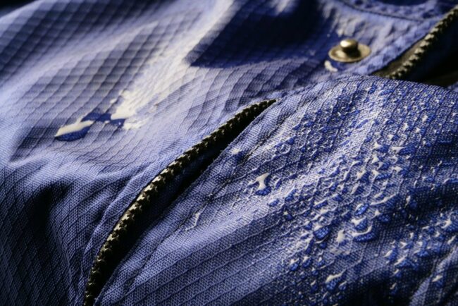 water beading on jacket water beading on jacket