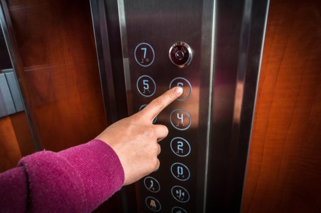 dreamstime_l_103289650_small Elevator buttons can be high germ transfer areas