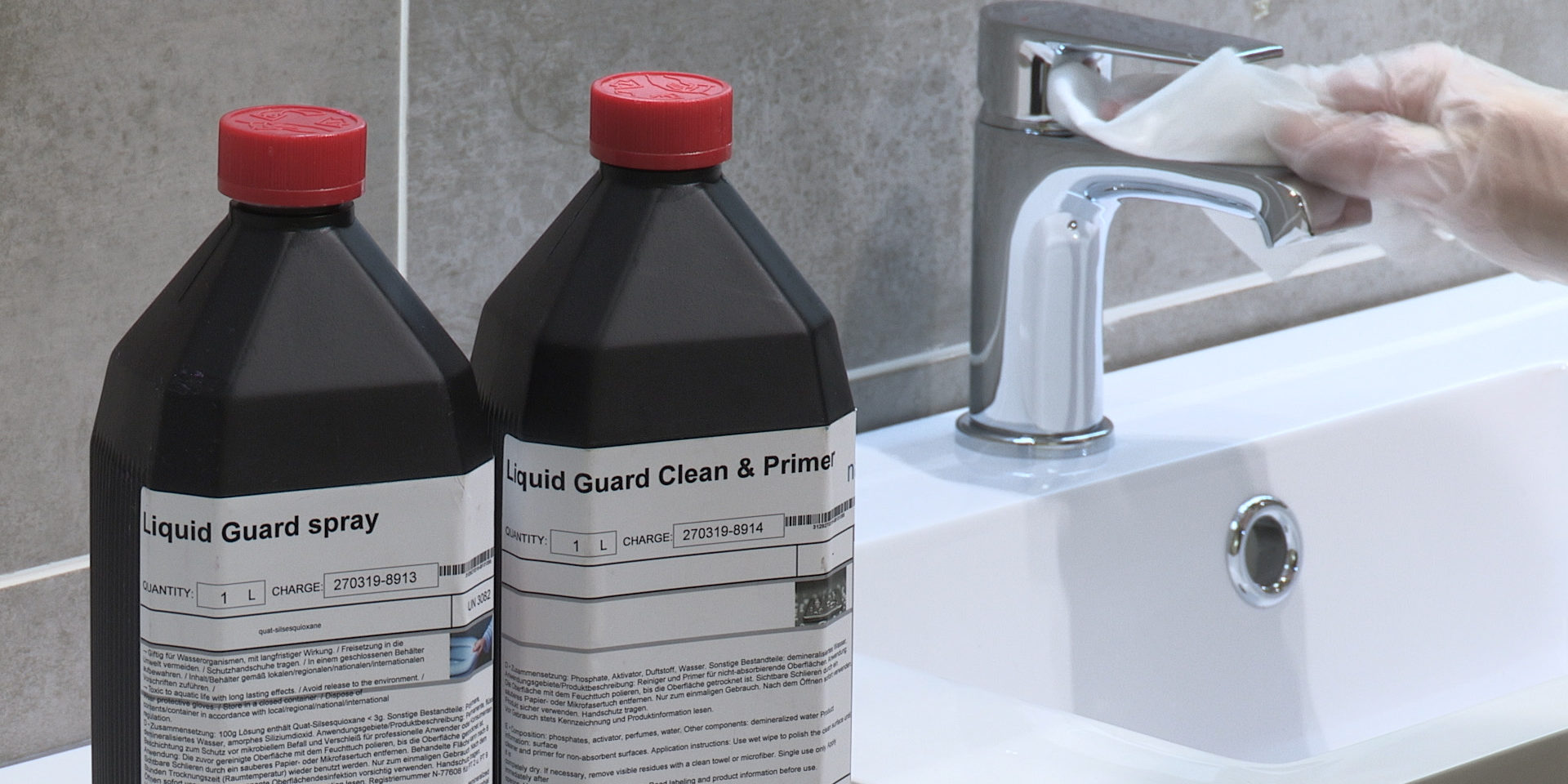 Cleaning with Liquid Guard® Cleaning with Liquid Guard®