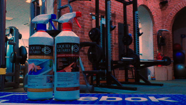 New anti-viral nano coating technology used in  gym’s New anti-viral nano coating technology used in gym’s