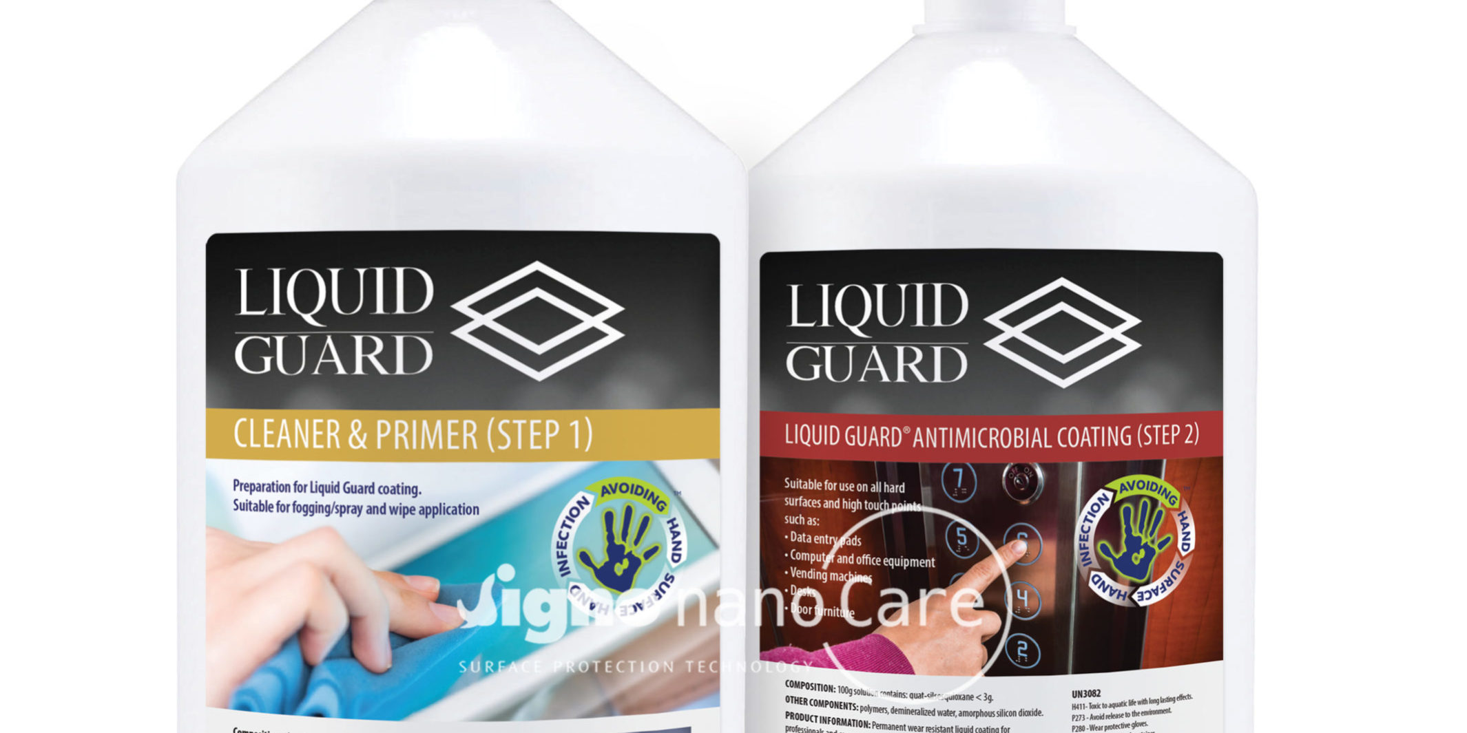 Anti-microbial Liquid Guard surface coating system 1l
