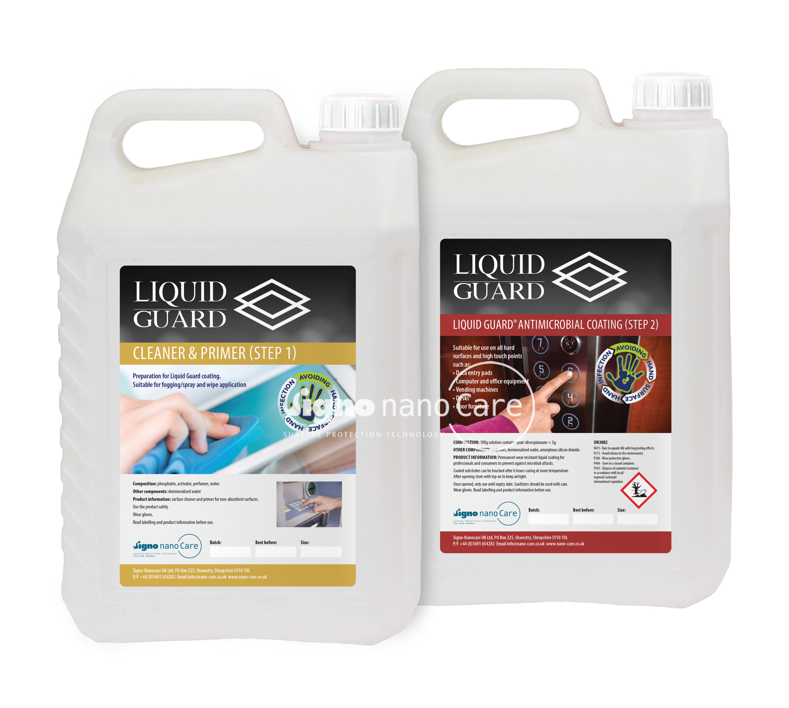 Anti-microbial Liquid Guard surface coating system 5l