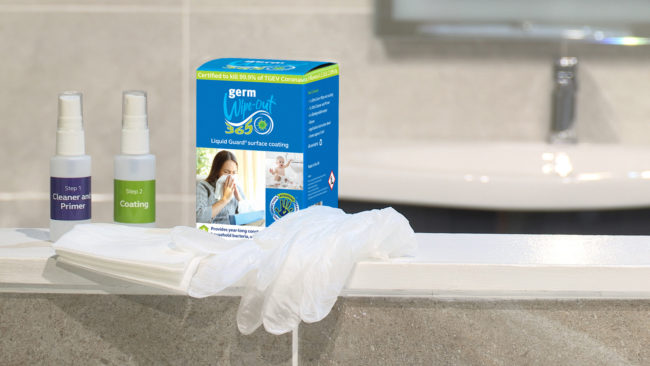 Anti-microbial Germ Wipe-Out 365 box Anti-microbial Germ Wipe-Out 365 kit