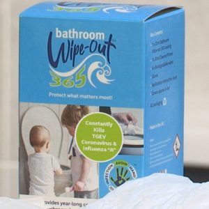 Anti-microbial Bathroom Wipe-out 365