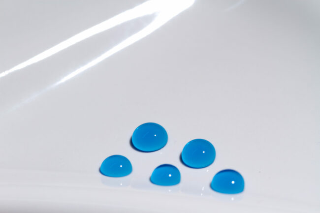 Optiperl fluorine free treated surface Optiperl fluorine free treated surface