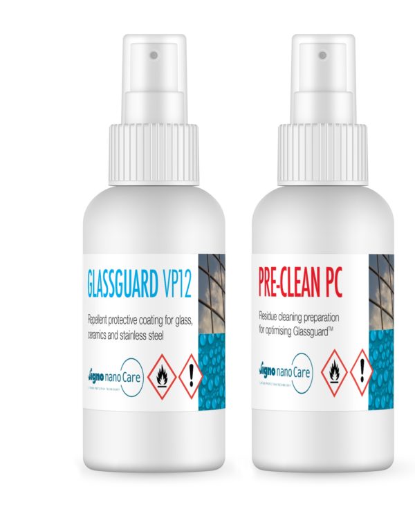 Glassguard and Pre-clean 30ml combo sample kit